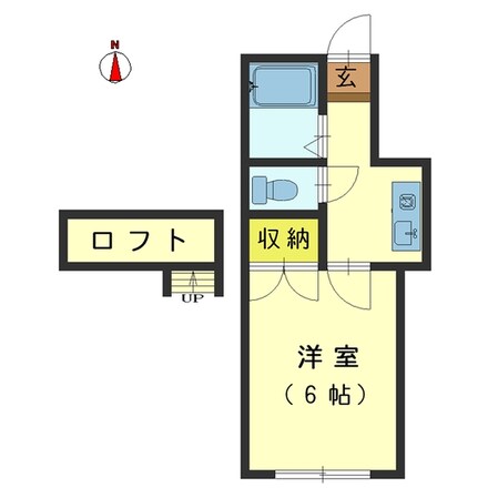 サントピア北代の物件間取画像